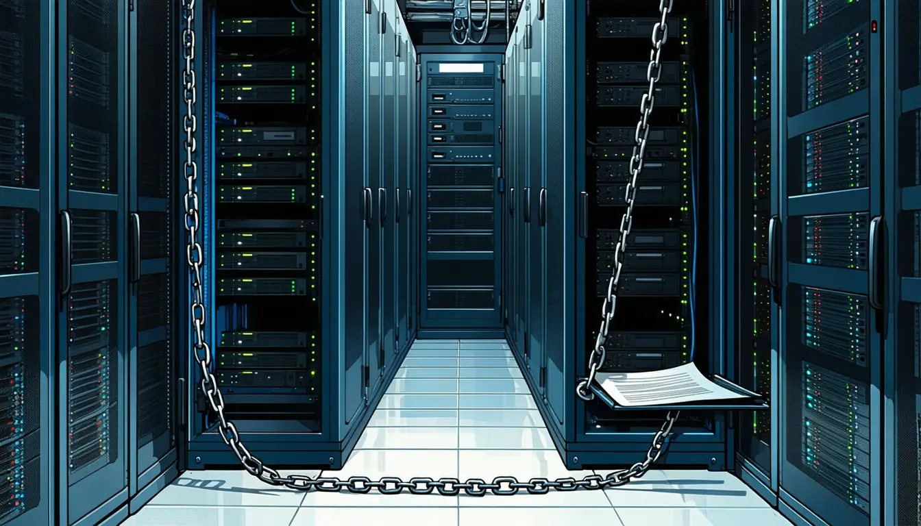 Illustration accompanying Seven Telerik UI flaws chain into pre-auth code execution on ASP.NET servers