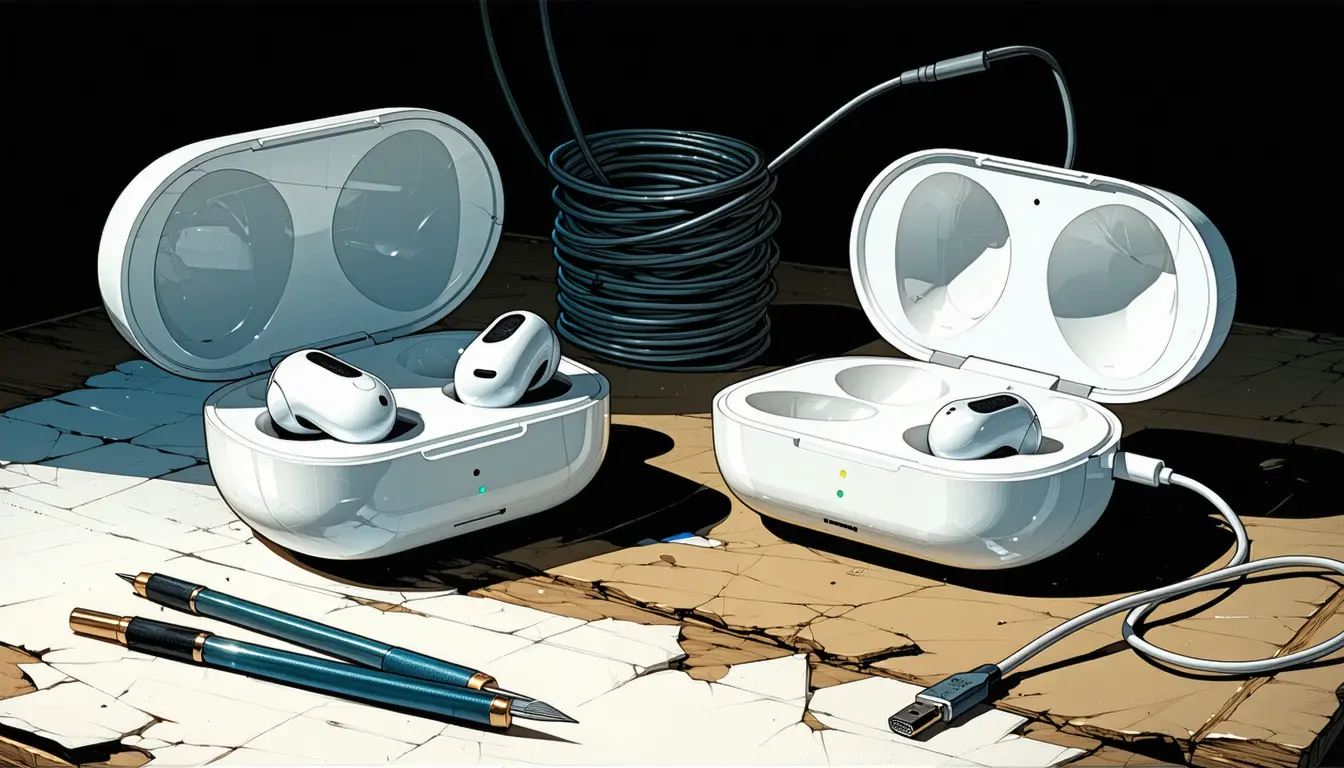 Illustration accompanying Skullcandy's Dime 3 earbuds pair silently with any Bluetooth device in range