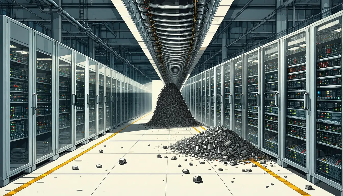 Illustration accompanying Anthropic's extreme 2030 scenario sends the whole growth increment to capital