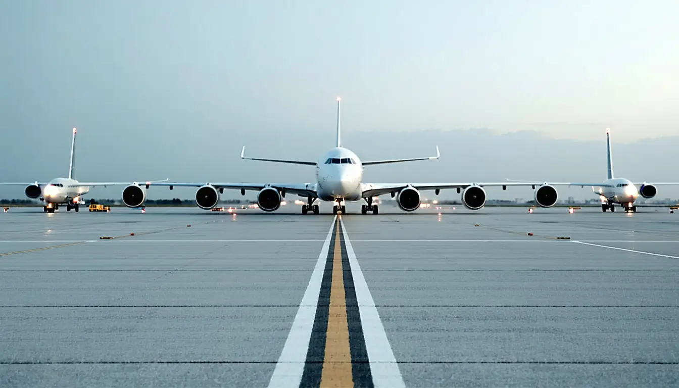 Illustration accompanying AvioBook prices two minutes of turnaround at $240,000 a month for a 200-flight carrier