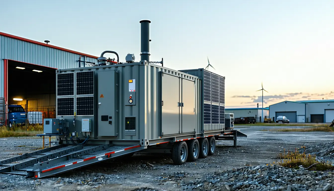 Illustration accompanying Spark Capital leads $120M into factory-built power blocks that skip the interconnect queue