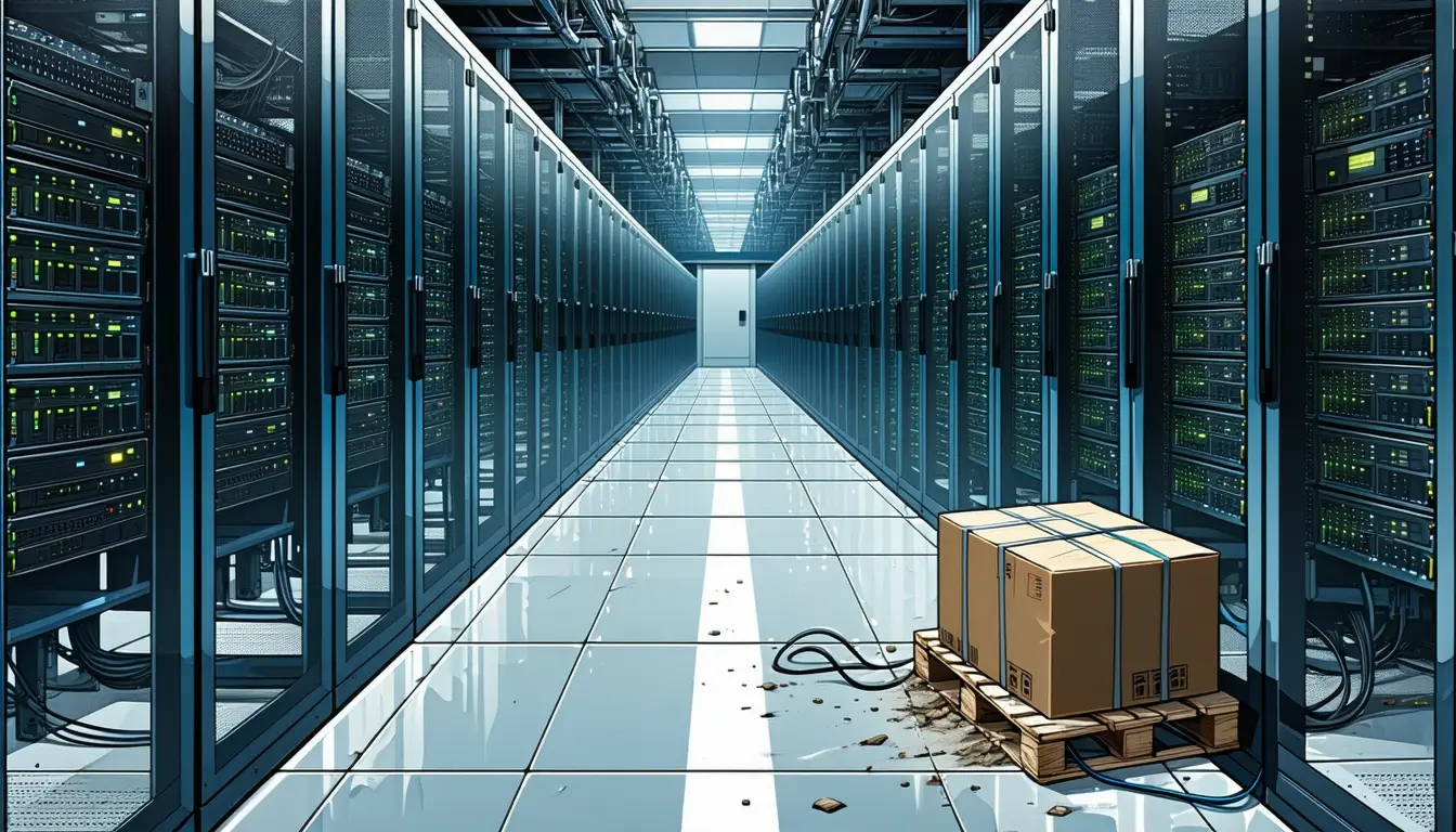 Illustration accompanying Gartner's agentic AI cancellation forecast lands two years before its adoption forecast