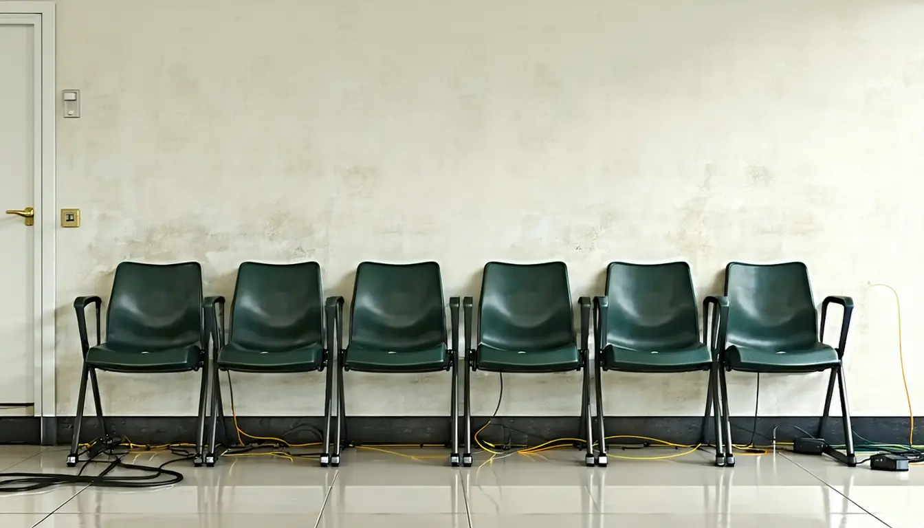 Illustration accompanying Broadband's waiting-time payoff concentrates among middle-income Americans