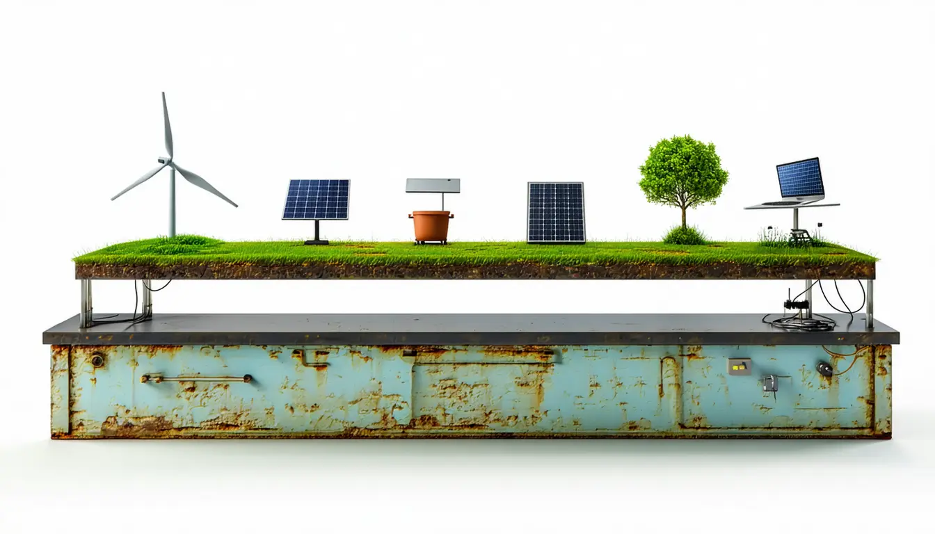 Illustration accompanying Earthshot and Exeter turn tipping-point science into a shortlist of 51 solutions