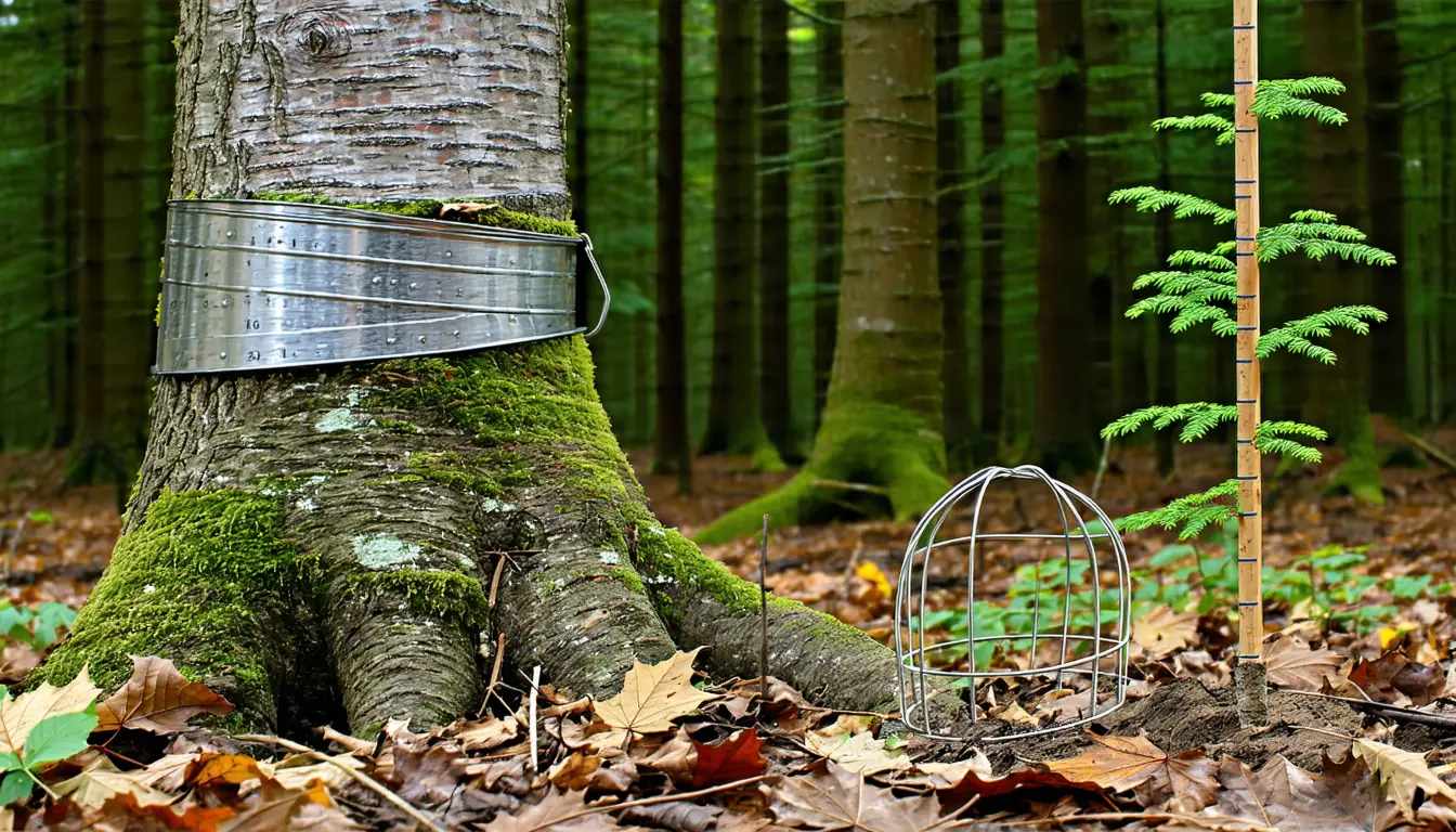 Illustration accompanying eLTER presses Europe to put a number on how fast its forests recover