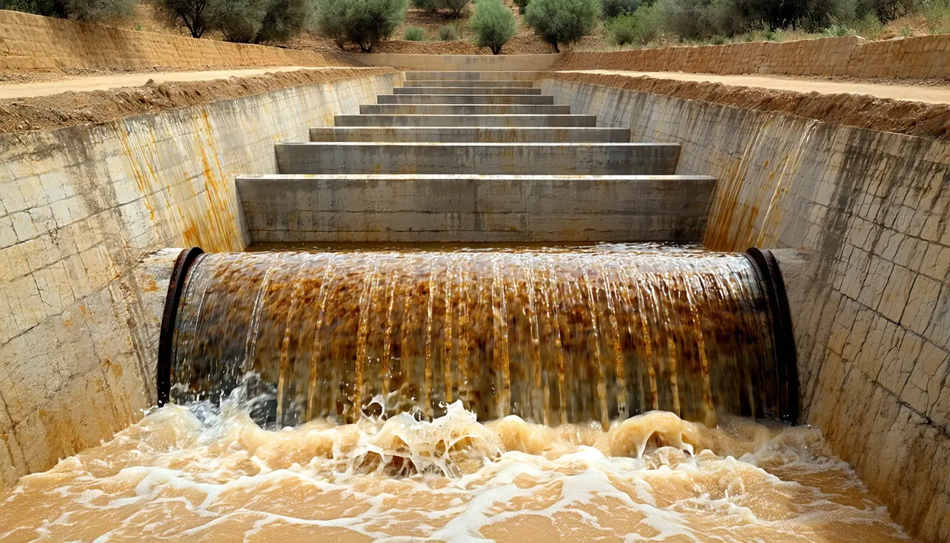 Illustration accompanying Morocco's seven-year drought ended when the Atlantic jet stream dipped south