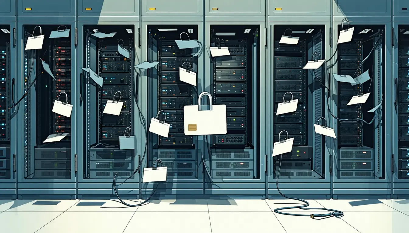 Illustration accompanying NIST traces the agent accountability gap to users handing over their own credentials