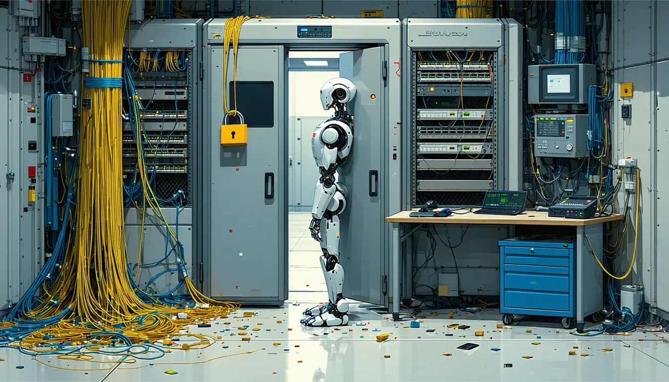 Illustration accompanying OWASP catalogues an attack that forges the approval dialog guarding AI agents