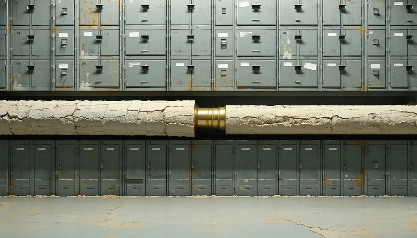 Illustration accompanying The Anthropocene's authors publish the evidence stratigraphers judged behind closed doors