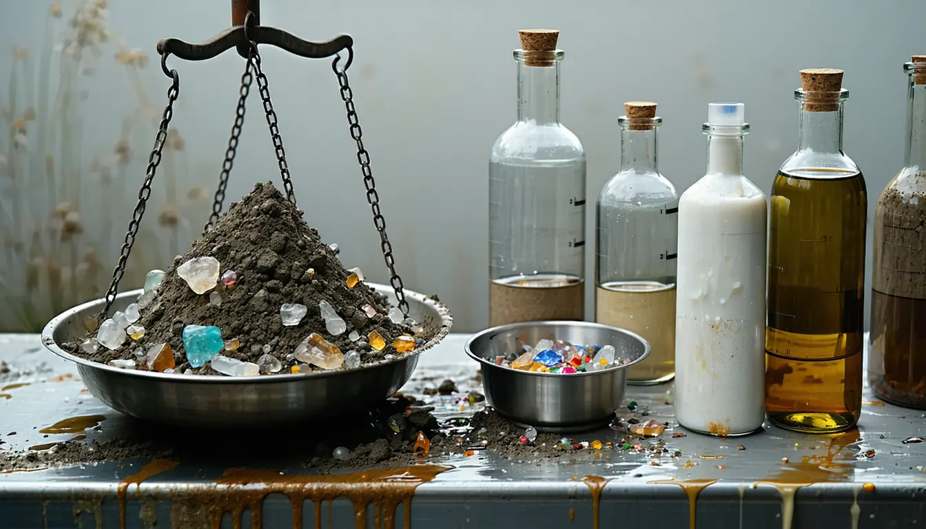 Illustration accompanying Weighting microplastics by polymer type reorders which Brisbane creek ranks worst