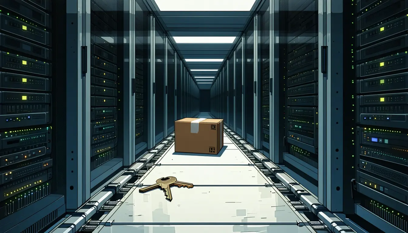 Illustration accompanying Automated scanners ran Claude Mythos 5's malicious PyPI package within an hour of upload