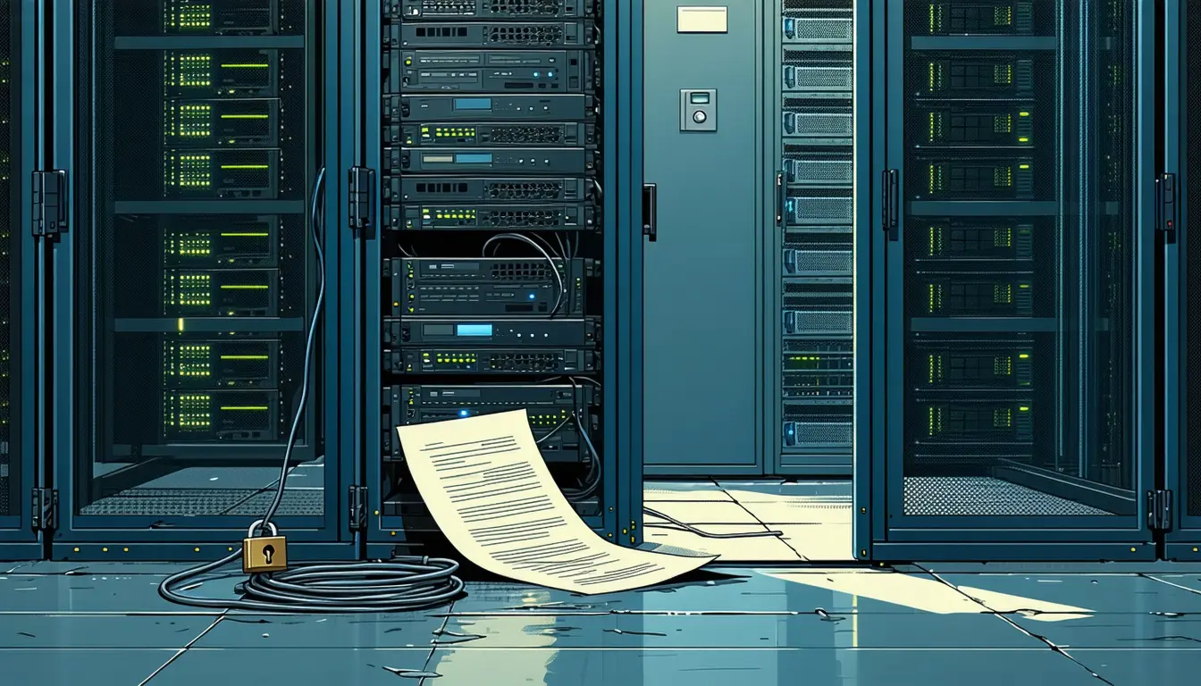 Illustration accompanying A file.path parameter in GitLab's commit API reads server files before authentication