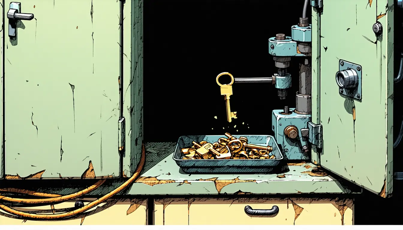 Illustration accompanying An md5 reset token shrinks the attacker's search space to 3,600 guesses an hour