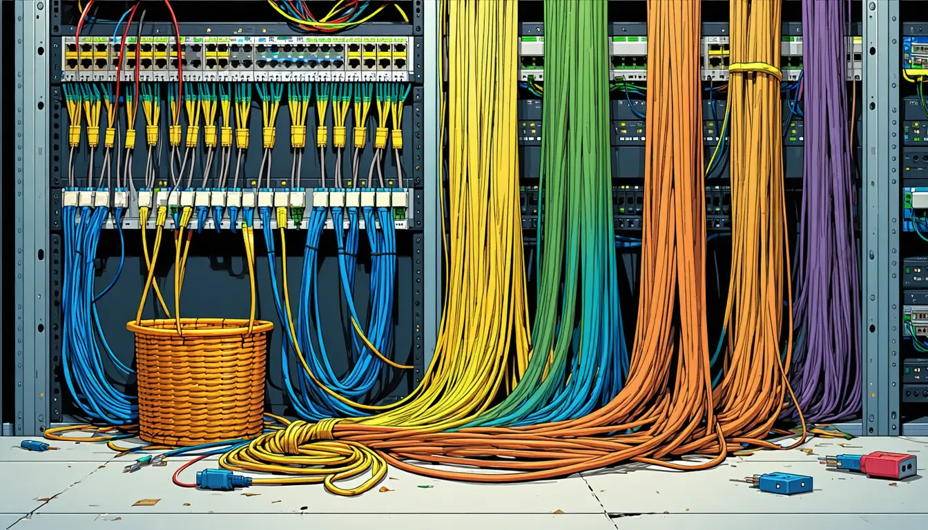Illustration accompanying Anthropic survey: engineers' merged PRs rose 67 percent, but org's delivery dashboard reportedly unmoved