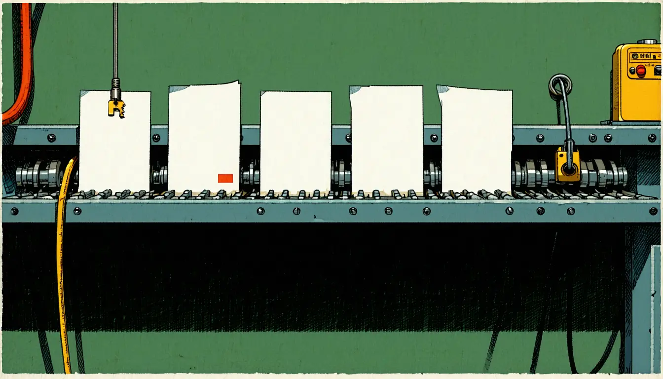 Illustration accompanying One matching prefix aborts all four writes in a Claude Code audit-memo sync