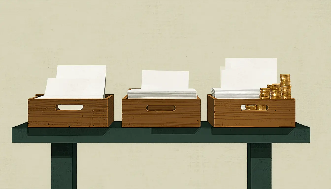 Illustration accompanying The query-length case for moving ad budget rests on an impression-share number