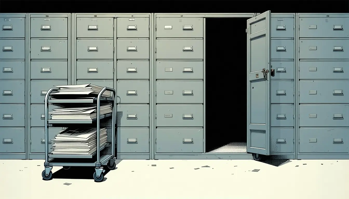 Illustration accompanying Japan's Digital Agency put the GSS leak at 246,000 records 78 days after detecting it