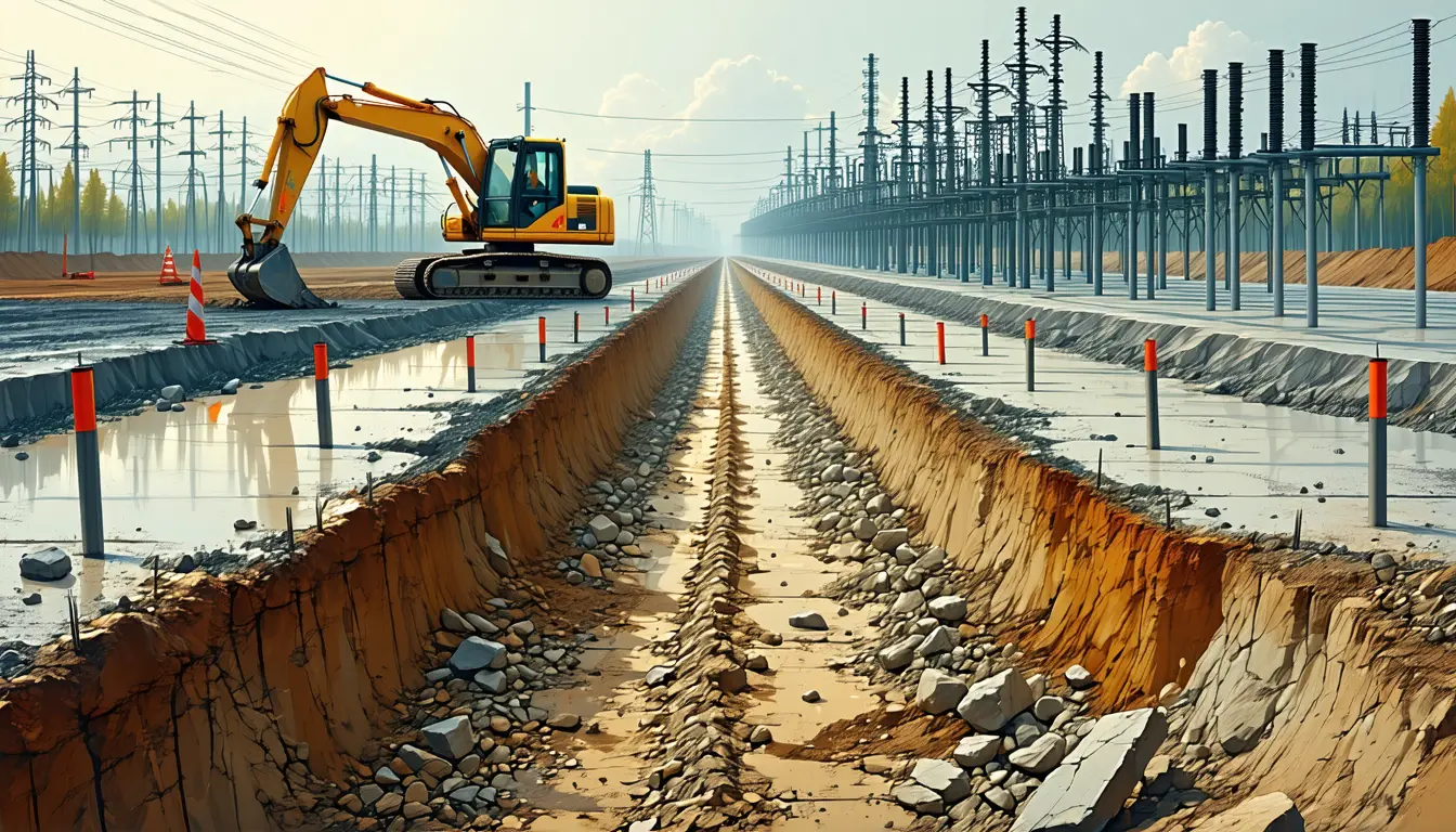 Illustration accompanying Morgan Stanley puts the last groundbreaking for 2027 data-center capacity in October
