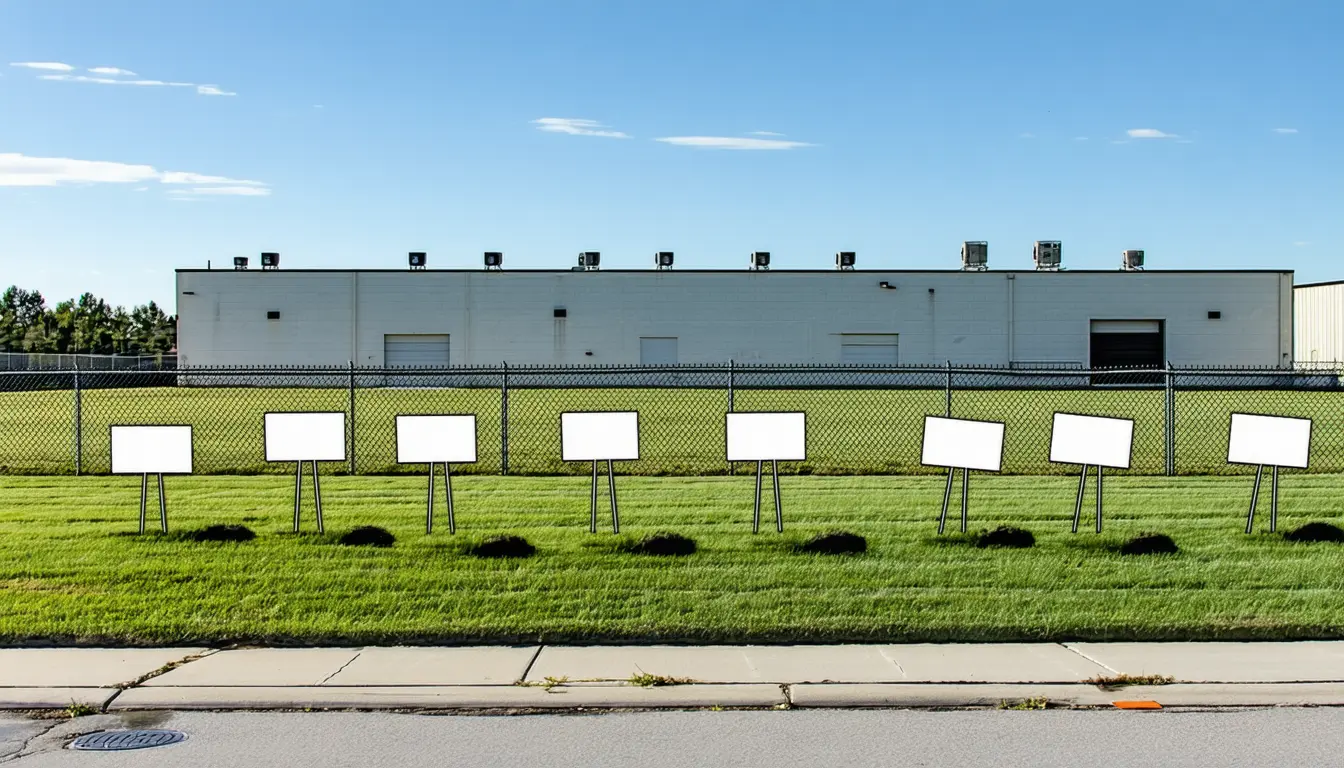 Illustration accompanying Heatmap finds three-quarters of Americans oppose new data centers where they live