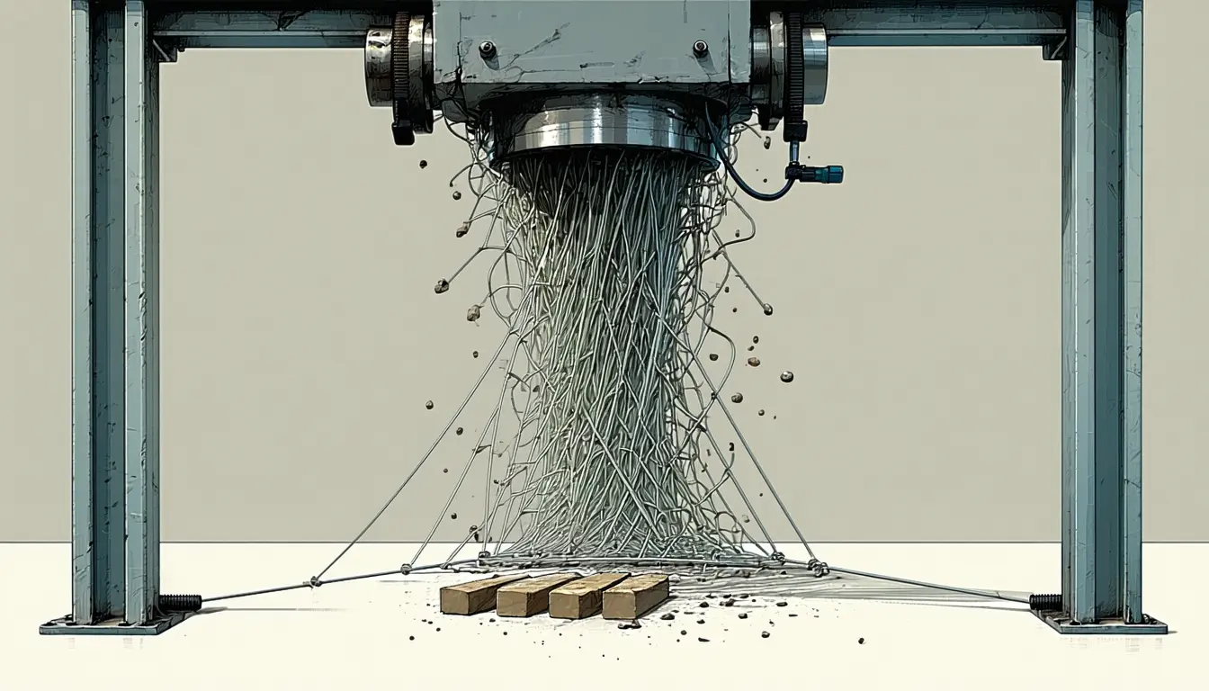 Illustration accompanying A graph-based equation search recovers readable constitutive laws for steel, lithium and rubber