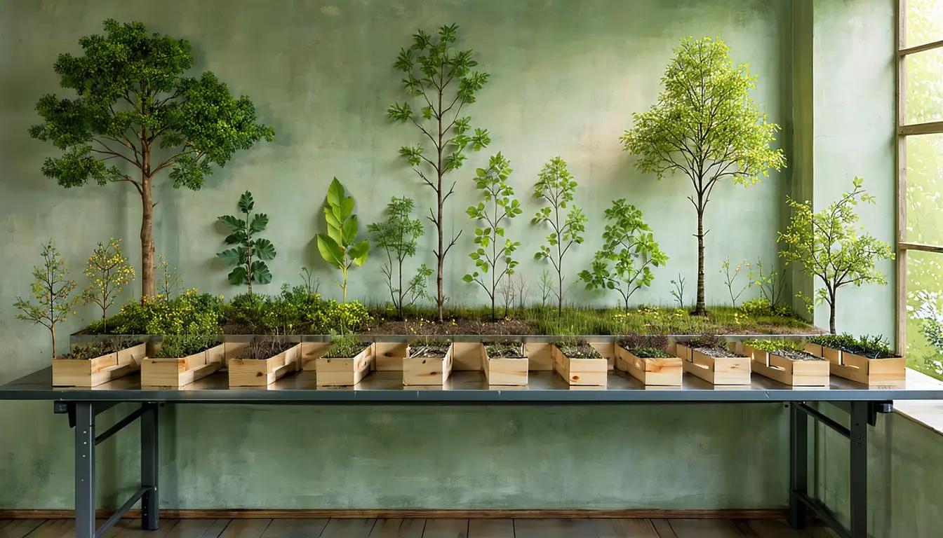 Illustration accompanying Generated tree images help a species classifier only where real photographs are thin