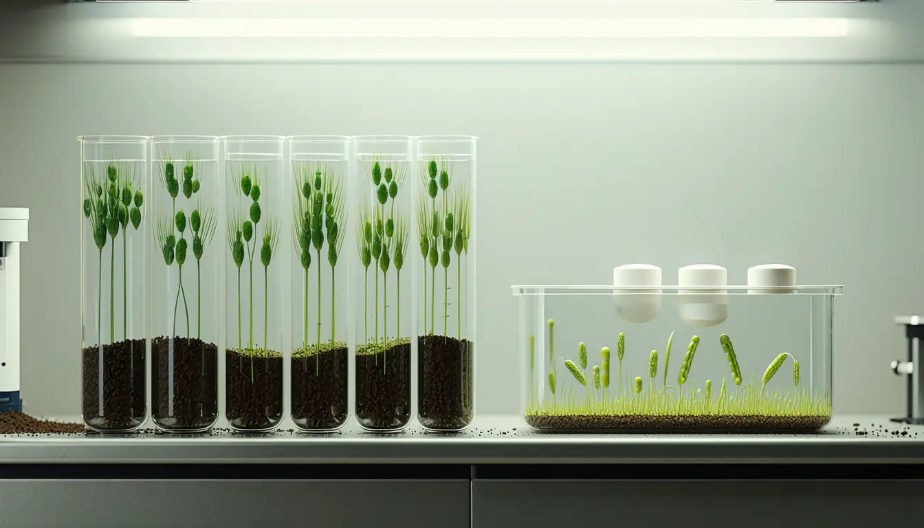Illustration accompanying Sixteen weeks of a banned fungicide left soil bacteria resistant to three antibiotics