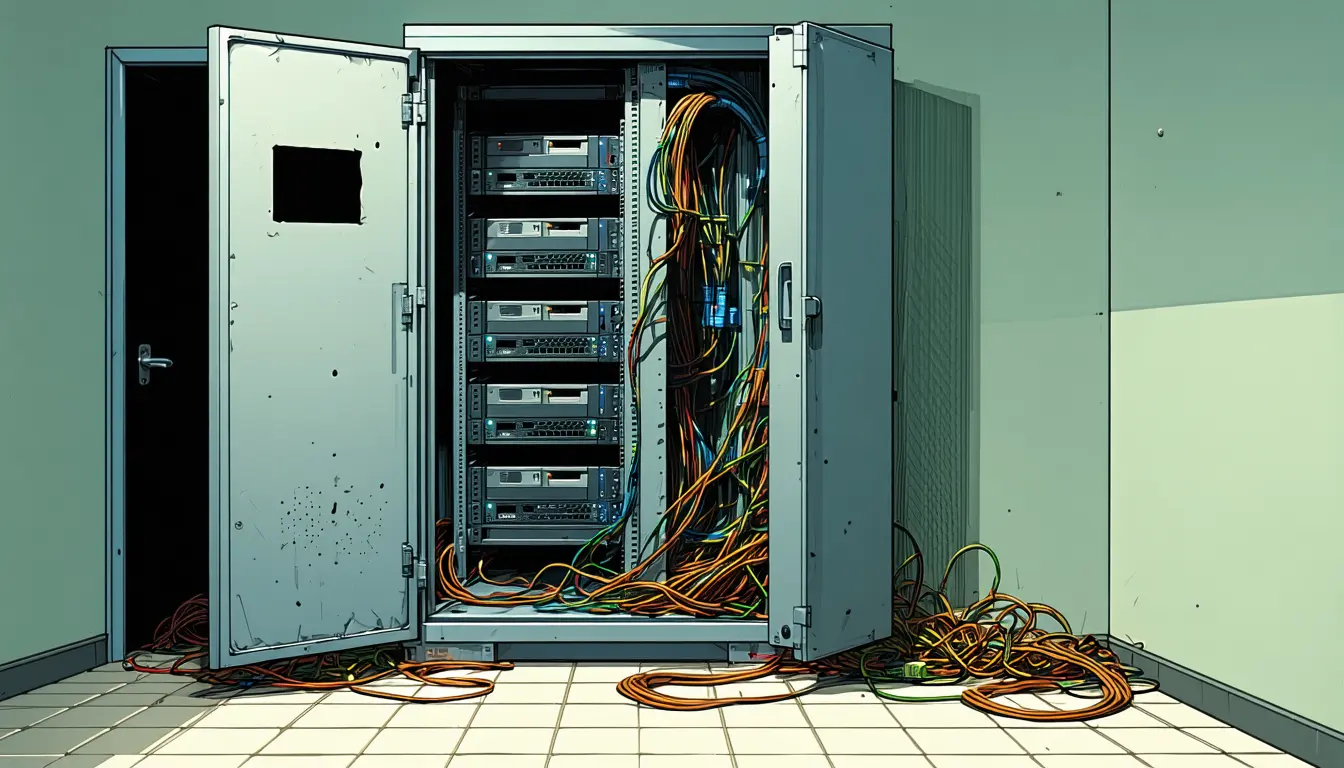 Illustration accompanying Mathspace lost 1 million user records through a self-hosted Metabase reporting tool