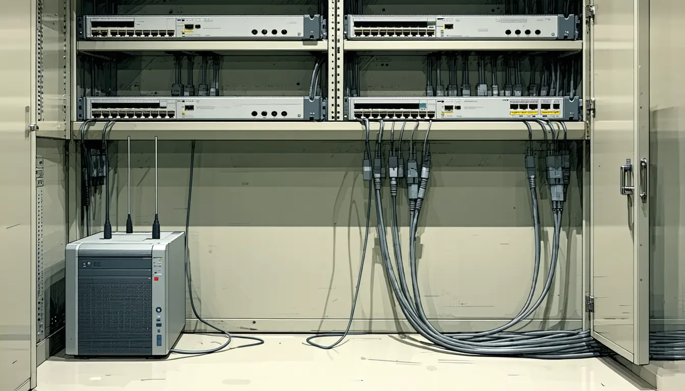 Illustration accompanying MikroTik's new RouterOS builds check whether the device was already compromised