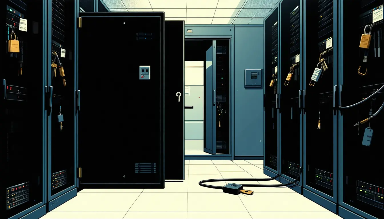 Illustration accompanying MCP's confused deputy runs on the standing token provisioned at install time