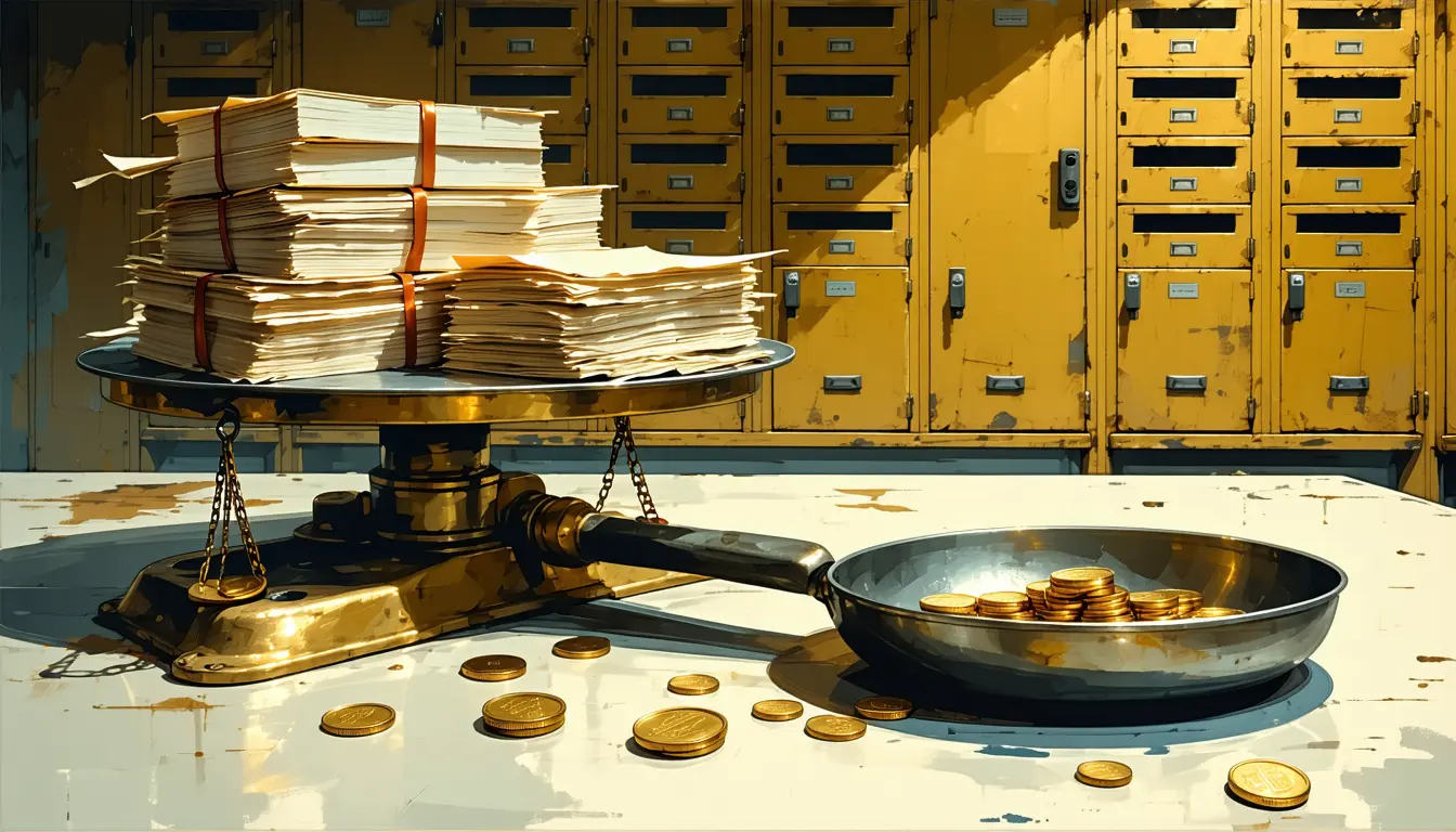 Illustration accompanying Doubling a 60/40 with a 10% bitcoin sleeve took eleven times the portfolio's own return