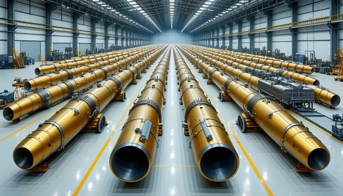 Illustration accompanying Northrop Grumman plans to nearly double its annual rocket motor output by 2029