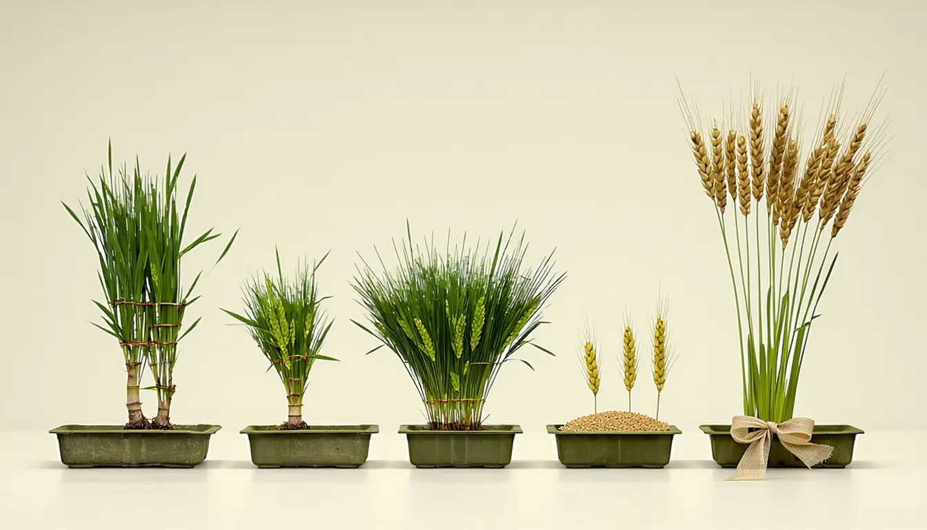 Illustration accompanying A tropical grass genome puts an ancient hybrid doubling at the base of the grass family
