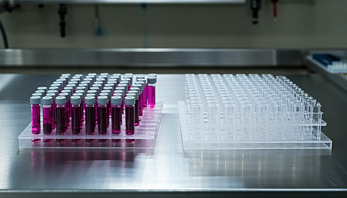Illustration accompanying Malaga's nanoparticle assay found 49 of the 50 confirmed amoxicillin allergies in its test set