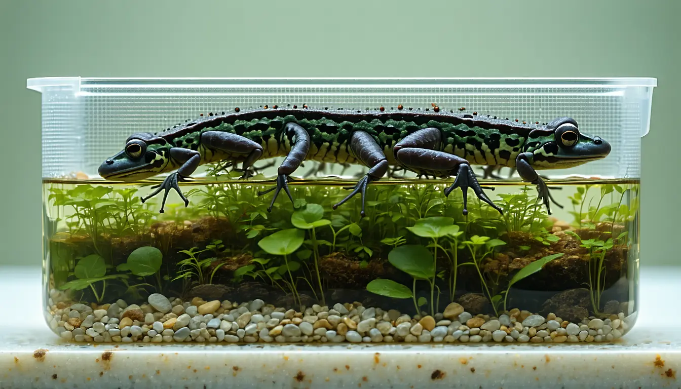 Illustration accompanying Reared alone, toad tadpoles hung back from siblings and strangers alike
