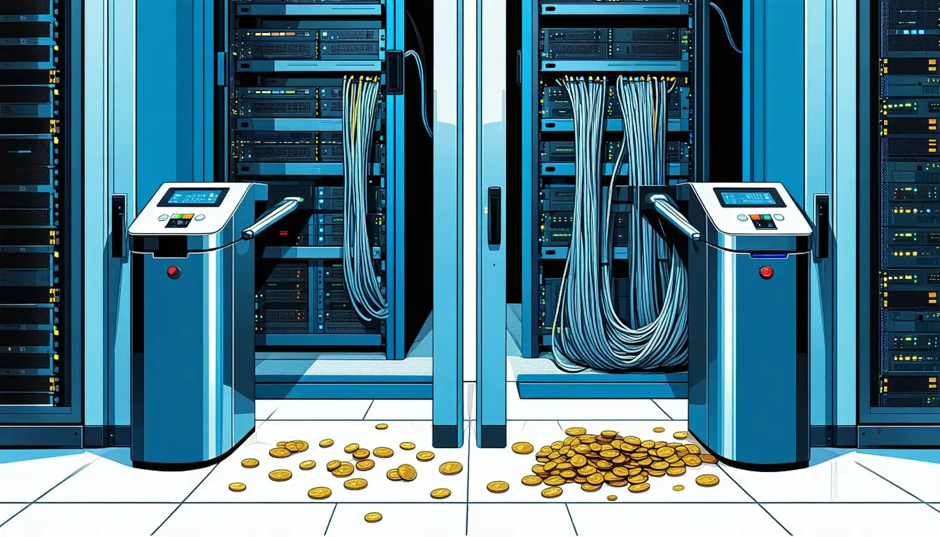 Illustration accompanying A $300 solver bill leaves CAPTCHA at 5% of a credential run's cost of goods