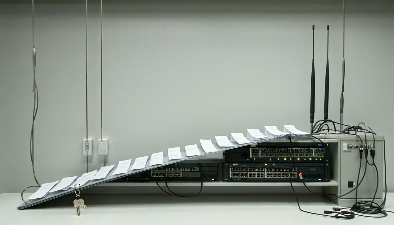 Illustration accompanying A stable key per notice and channel lets a restarted worker resend only the pending SMS