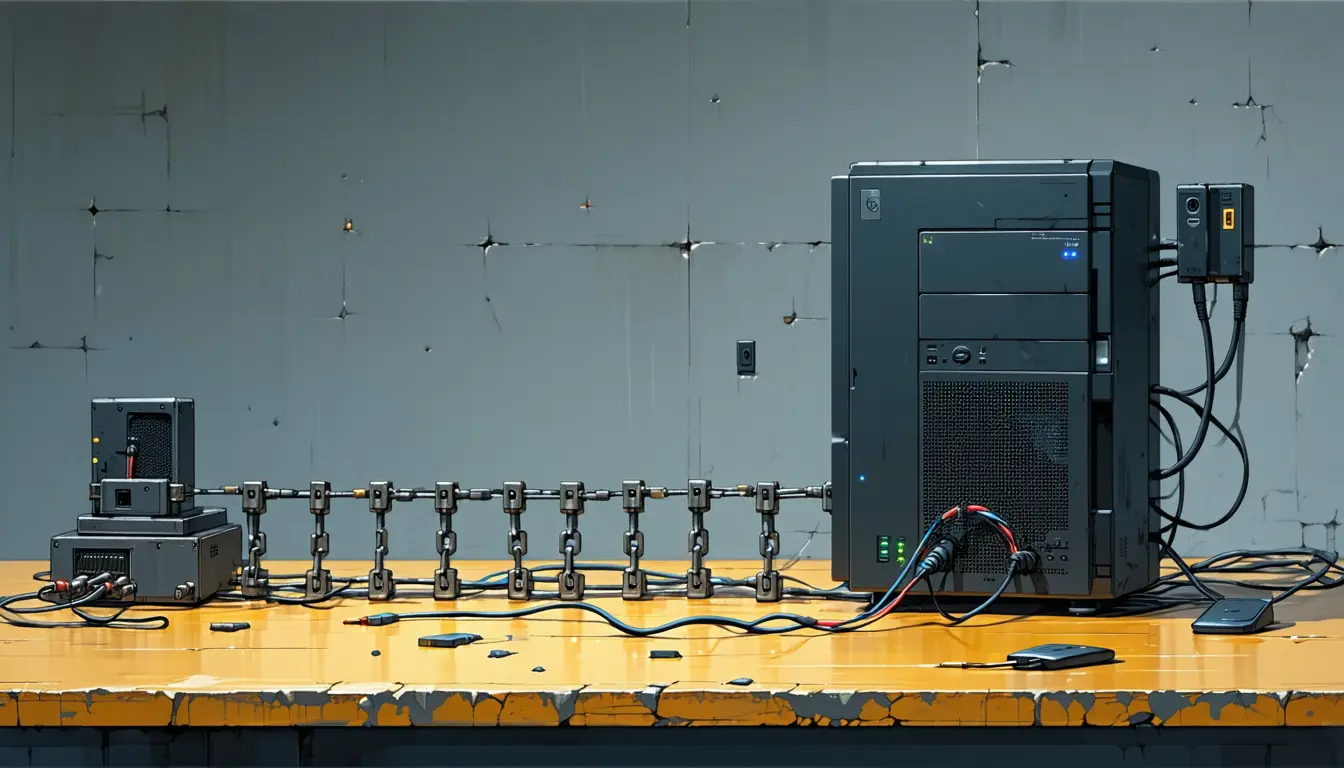 Illustration accompanying Two unpinned requirements lines broke a working MCP server on a fresh install
