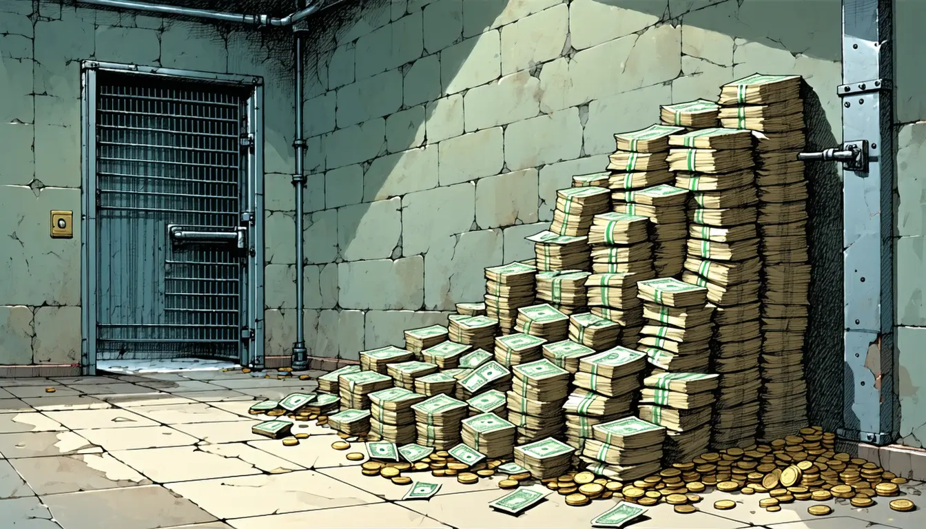 Illustration accompanying A $1.17 trillion interest bill enters the argument against the Fed's next hike