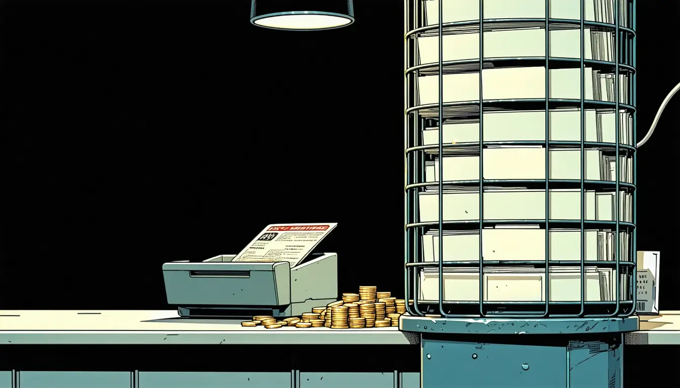 Illustration accompanying Korea's financial regulators chase an offshore won coin that cashes out in gift cards