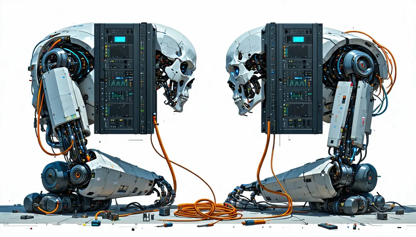 Illustration accompanying JoyIn says it has started suing OpenAI over the distillation of its Aether model