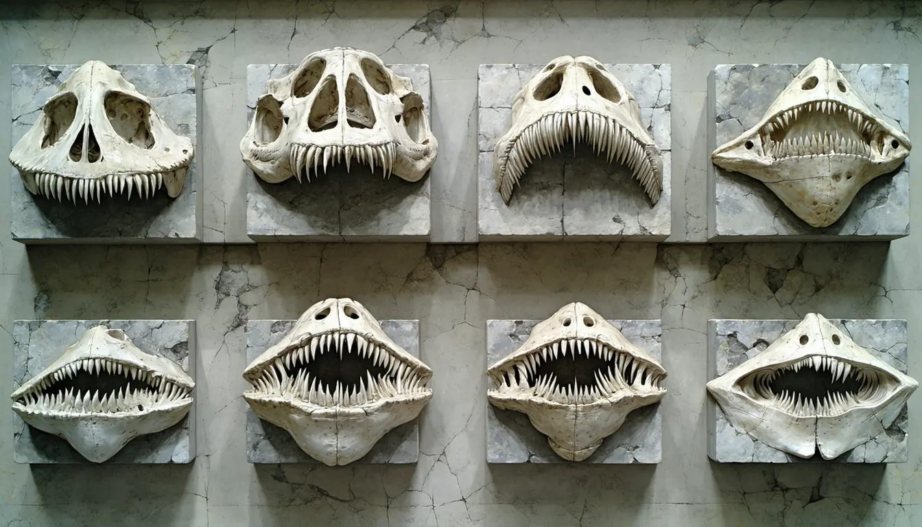 Illustration accompanying Bite simulations split eight ancient armoured fish into crushers and piercers