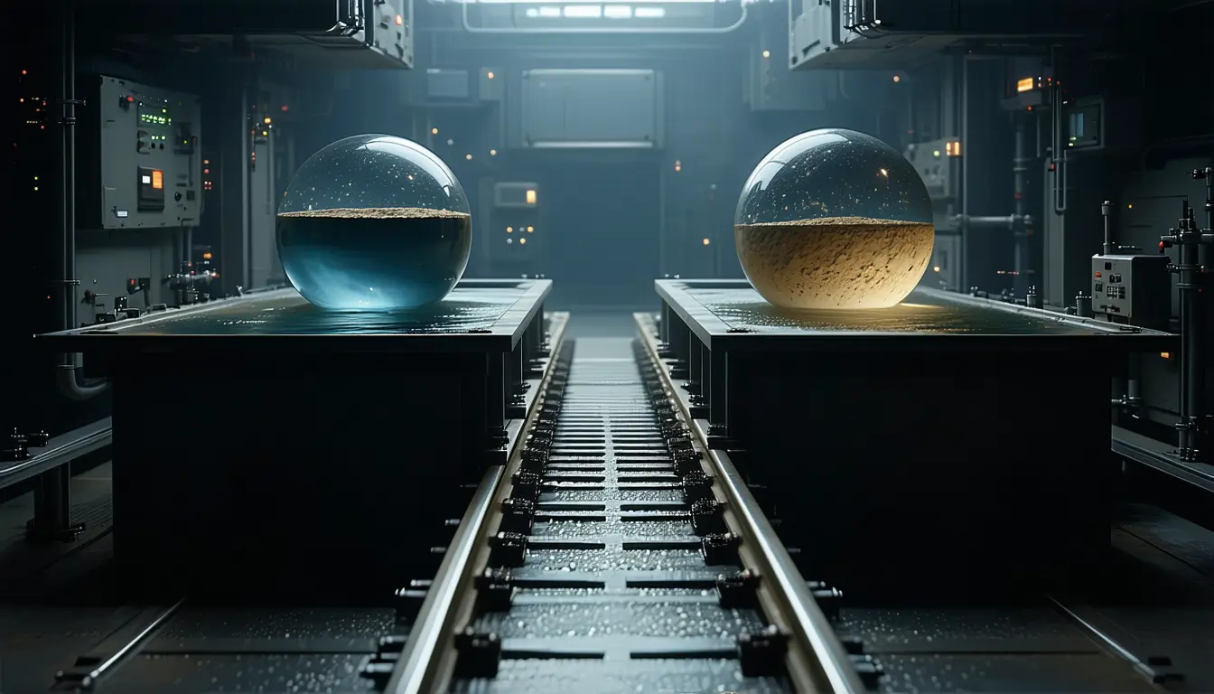 Illustration accompanying Wave-roughened ocean model pushes exoplanet glint detection down to 120 degrees
