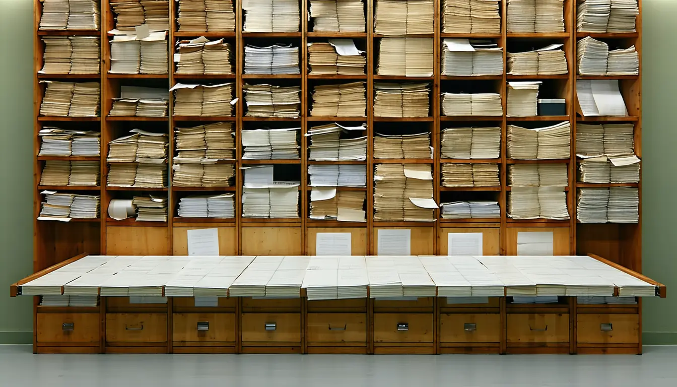 Illustration accompanying A five-column CSV per institution collapses 107 official rate publishers into one dataset