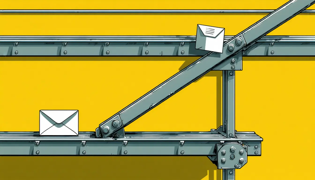 Illustration accompanying OpenAgentFlow puts the safety check at the moment before an action changes state