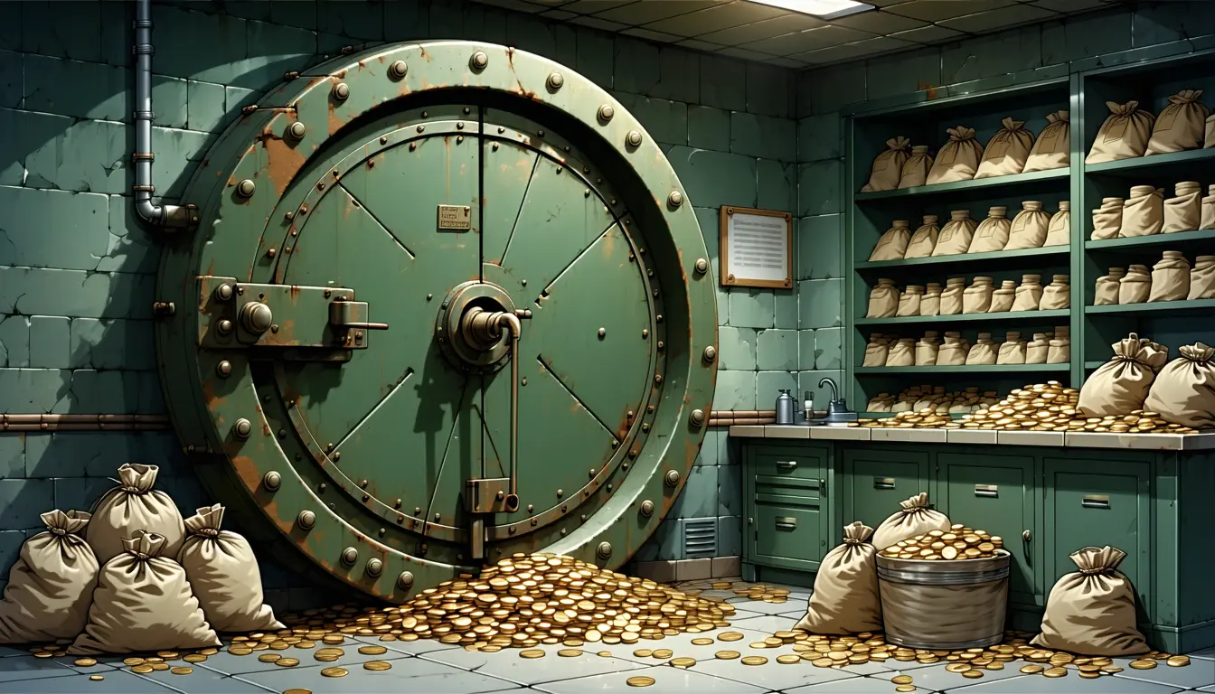 Illustration accompanying Community bank deposits added $100 billion in the GENIUS Act's first year