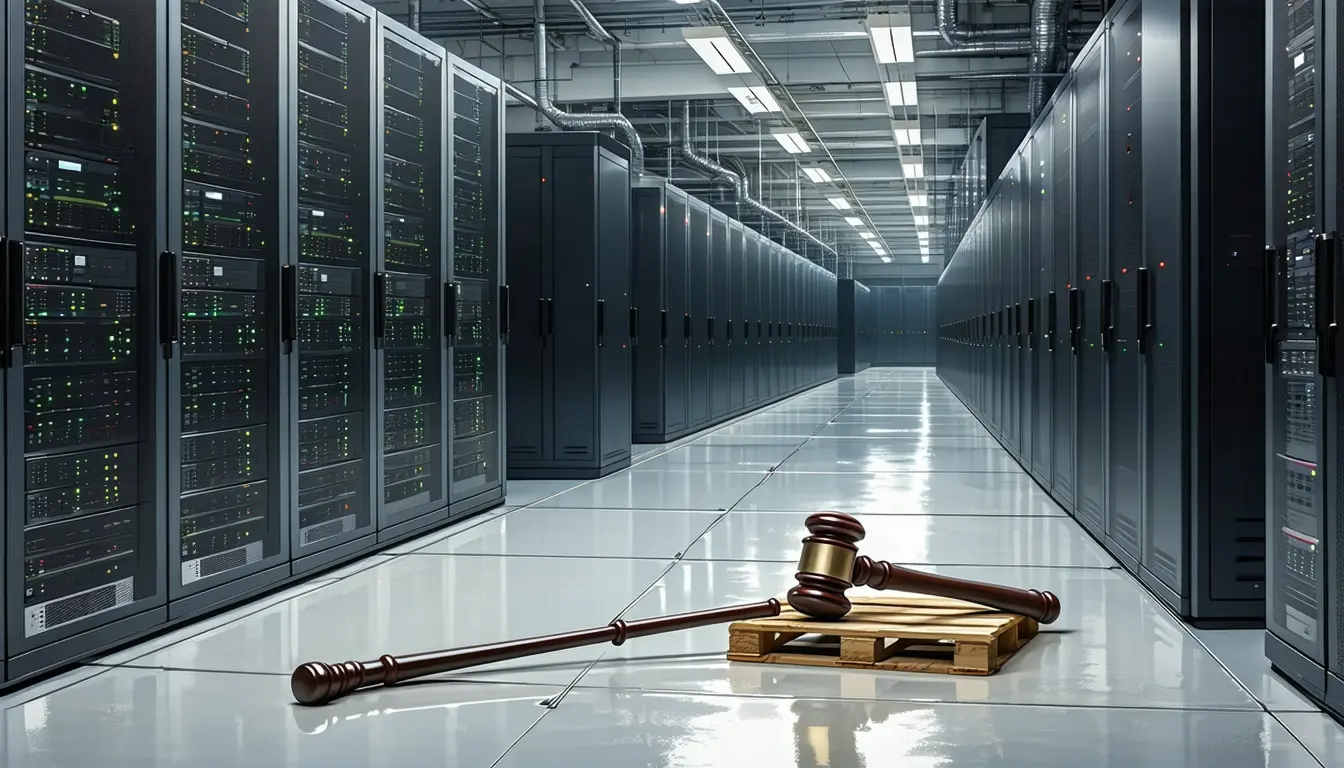 Illustration accompanying Johnson hands AI safety to developers whose CEOs are asking for a slowdown