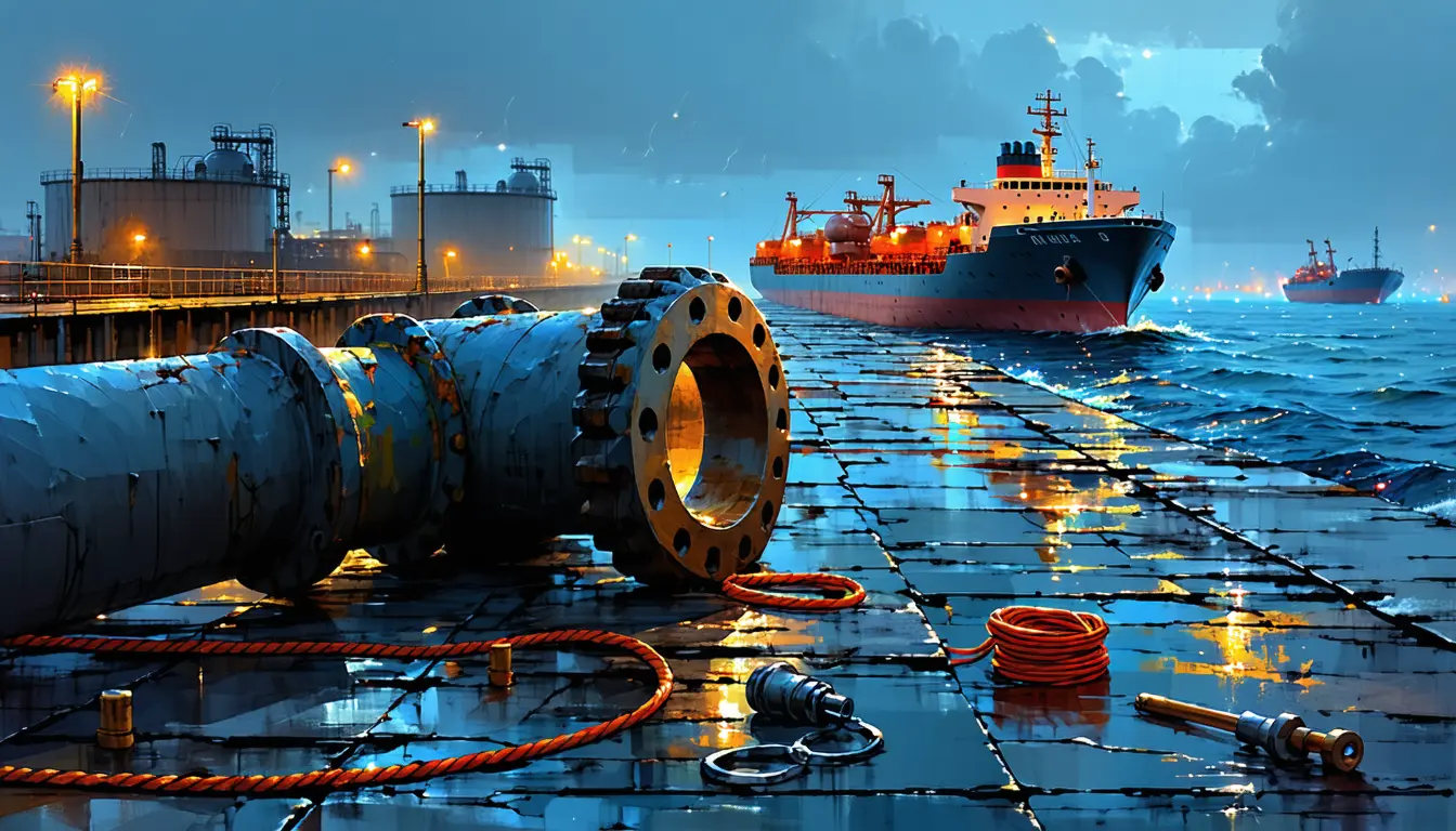Illustration accompanying Korea weighs quadrupling its crude freight subsidy as Dubai crude jumps 53% in five weeks