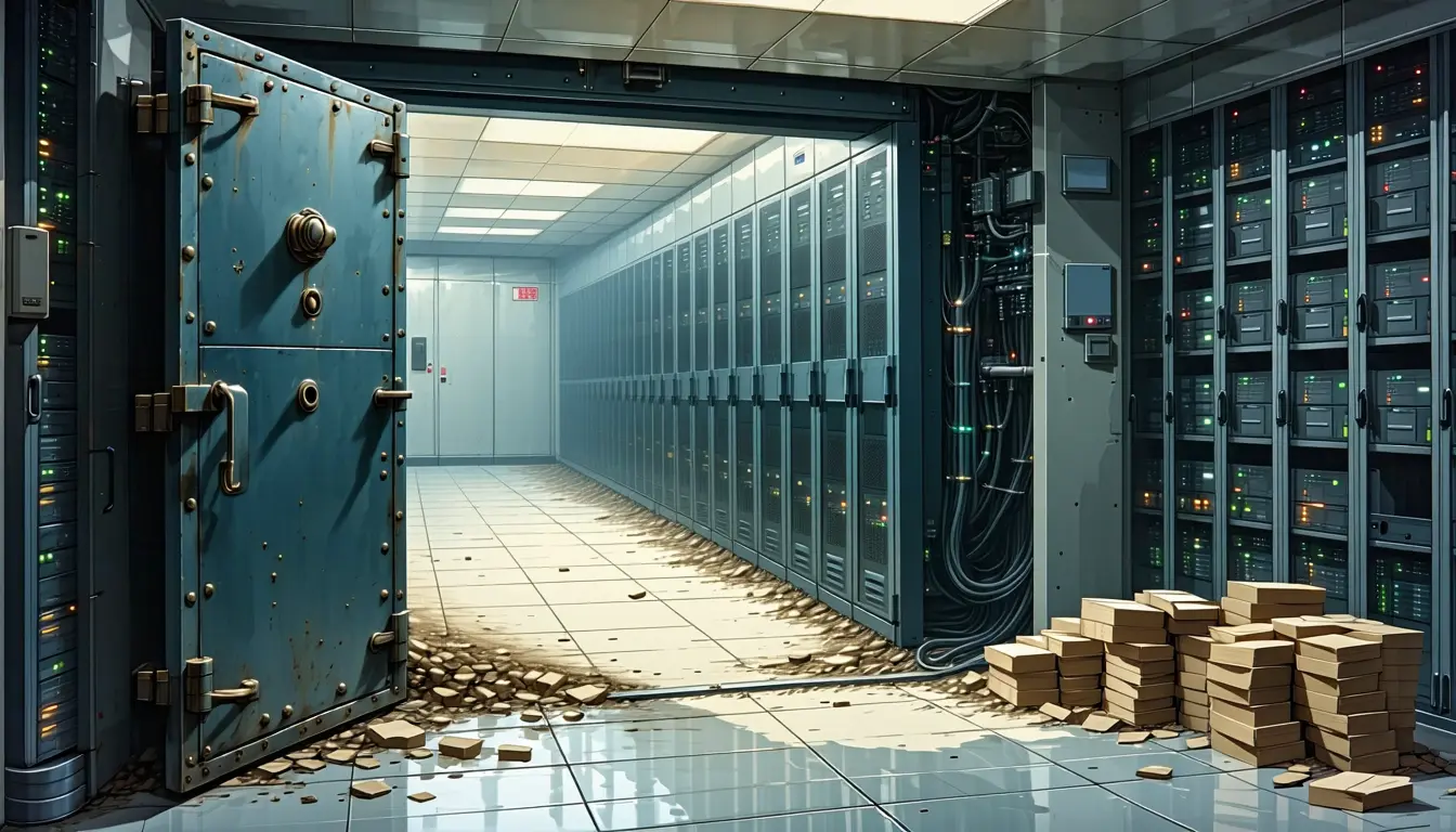 Illustration accompanying UAE moves its 12.5-million-user identity vault onto a chain its own regulator controls
