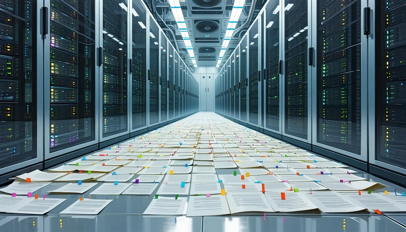 Illustration accompanying A 3,000-run test reproduced the same AI brand list in fewer than 1 percent of repeats