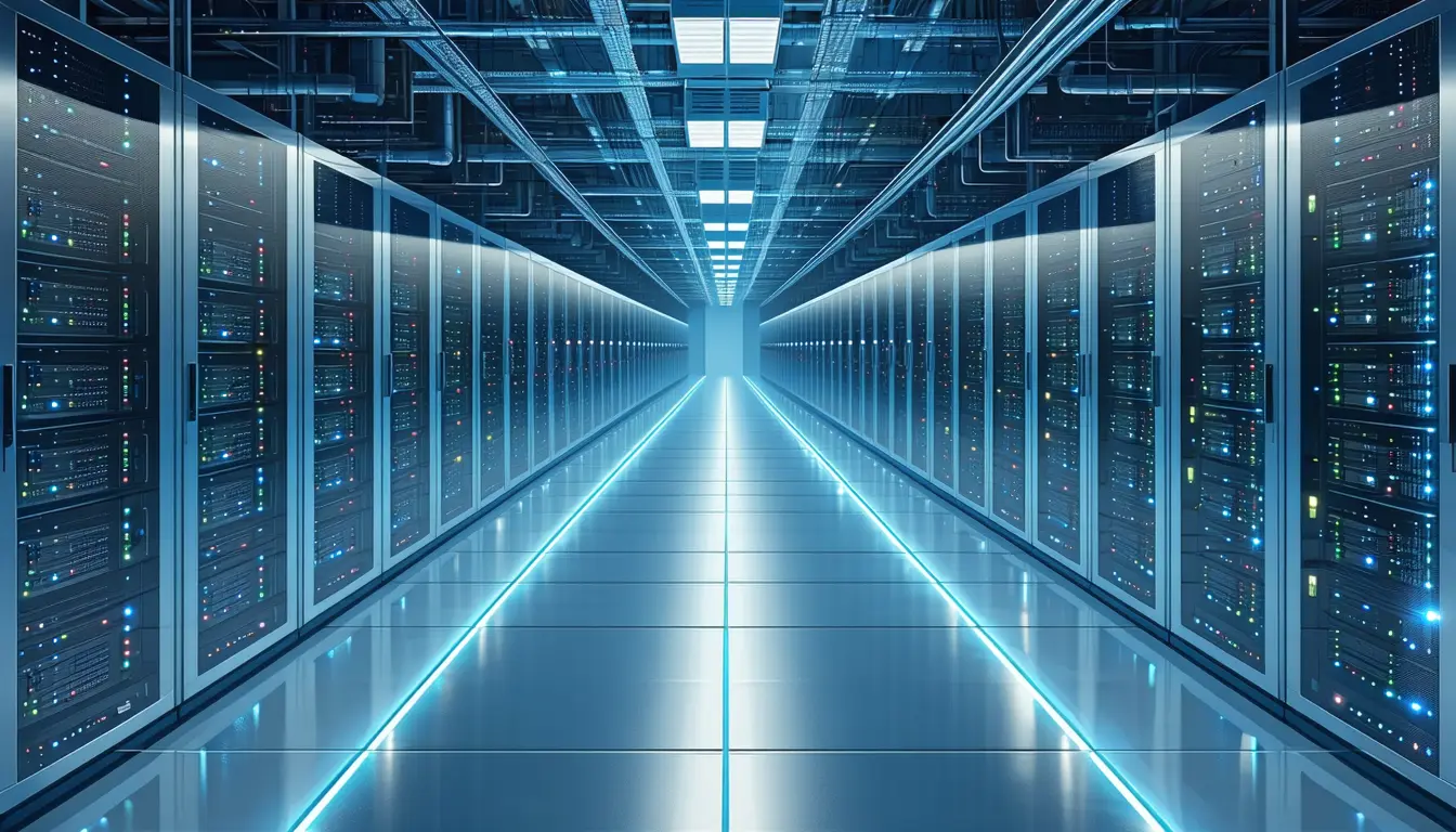 Illustration accompanying Europe's new AI strategy asks for triple the data centre capacity by 2030